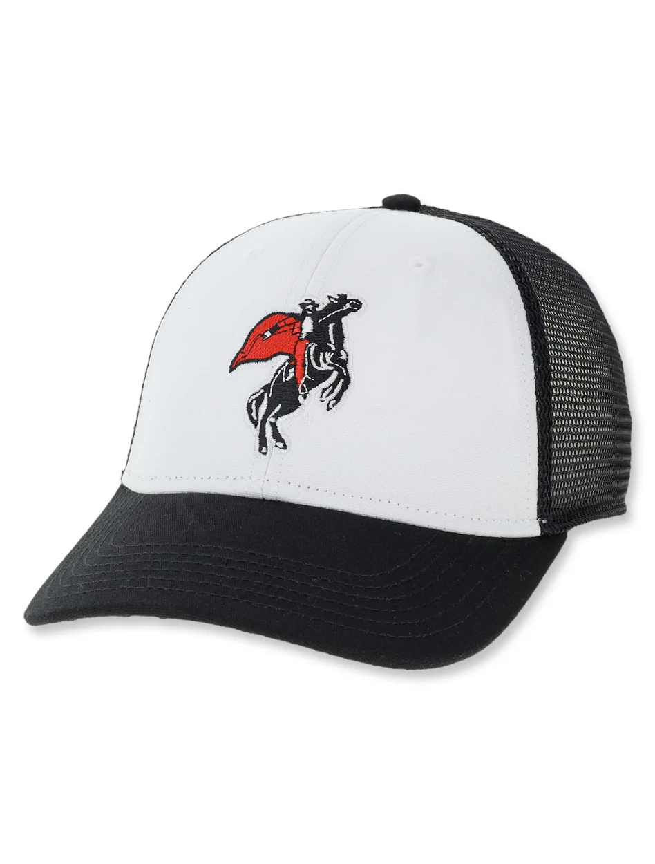 Texas Tech Legacy Vault Horse and Rider on 2 Tone Snapback Cap