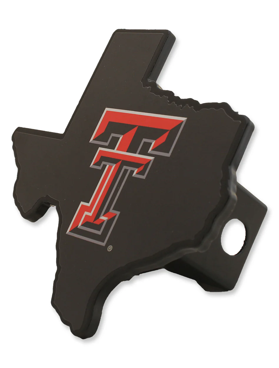 Texas Tech Lone Star Pride Powder Coated Hitch Cover