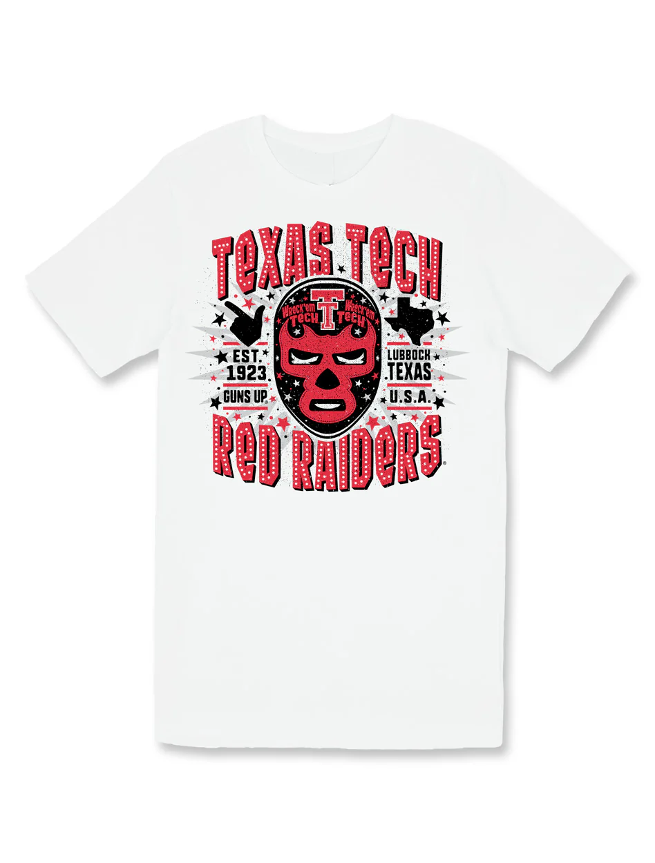 Texas Tech "Luchador" Short Sleeve T-Shirt