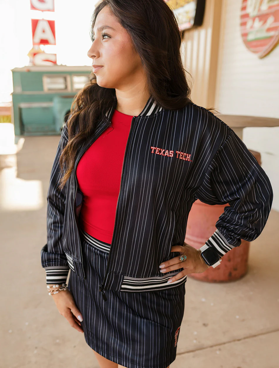 Texas Tech Lusso "Genni" Bomber Jacket - Image 4