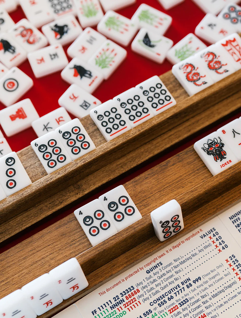 Texas Tech Mahjong Tiles in Acrylic Box - Image 6