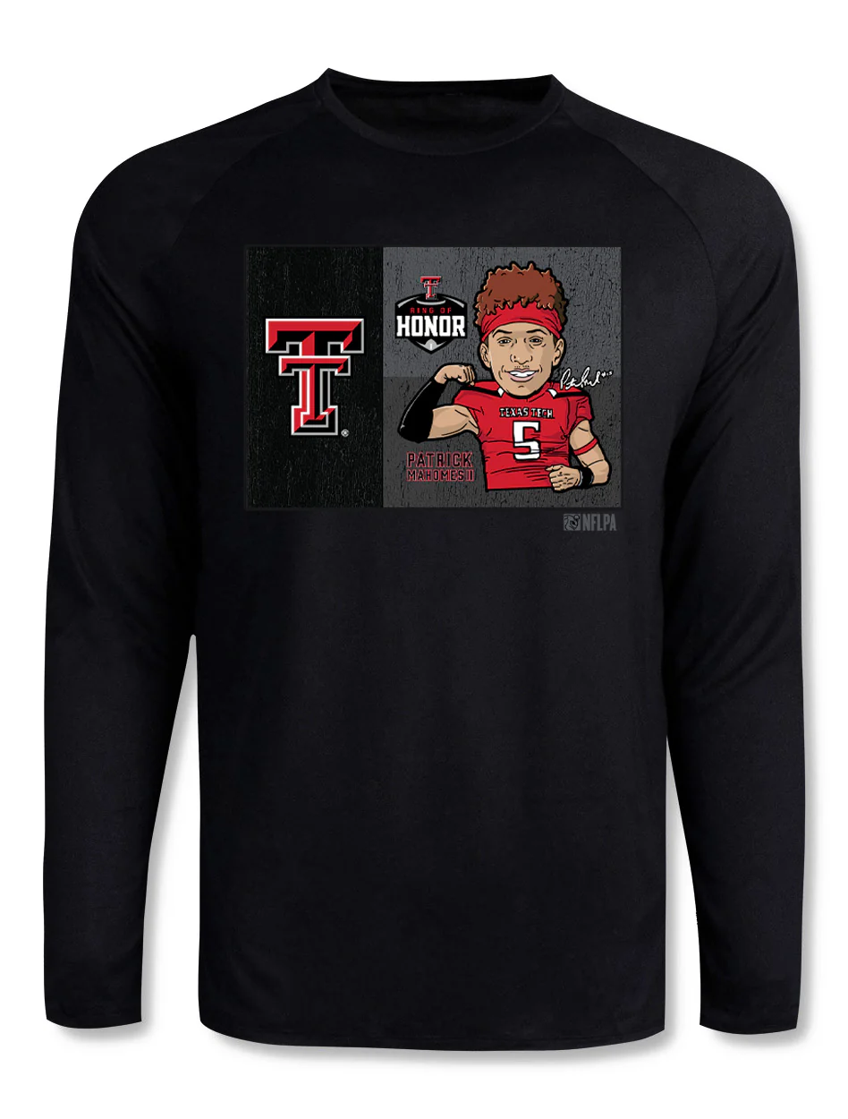 **Texas Tech Mahomes "Flex Flag" Ring Of Honor Long Sleeve