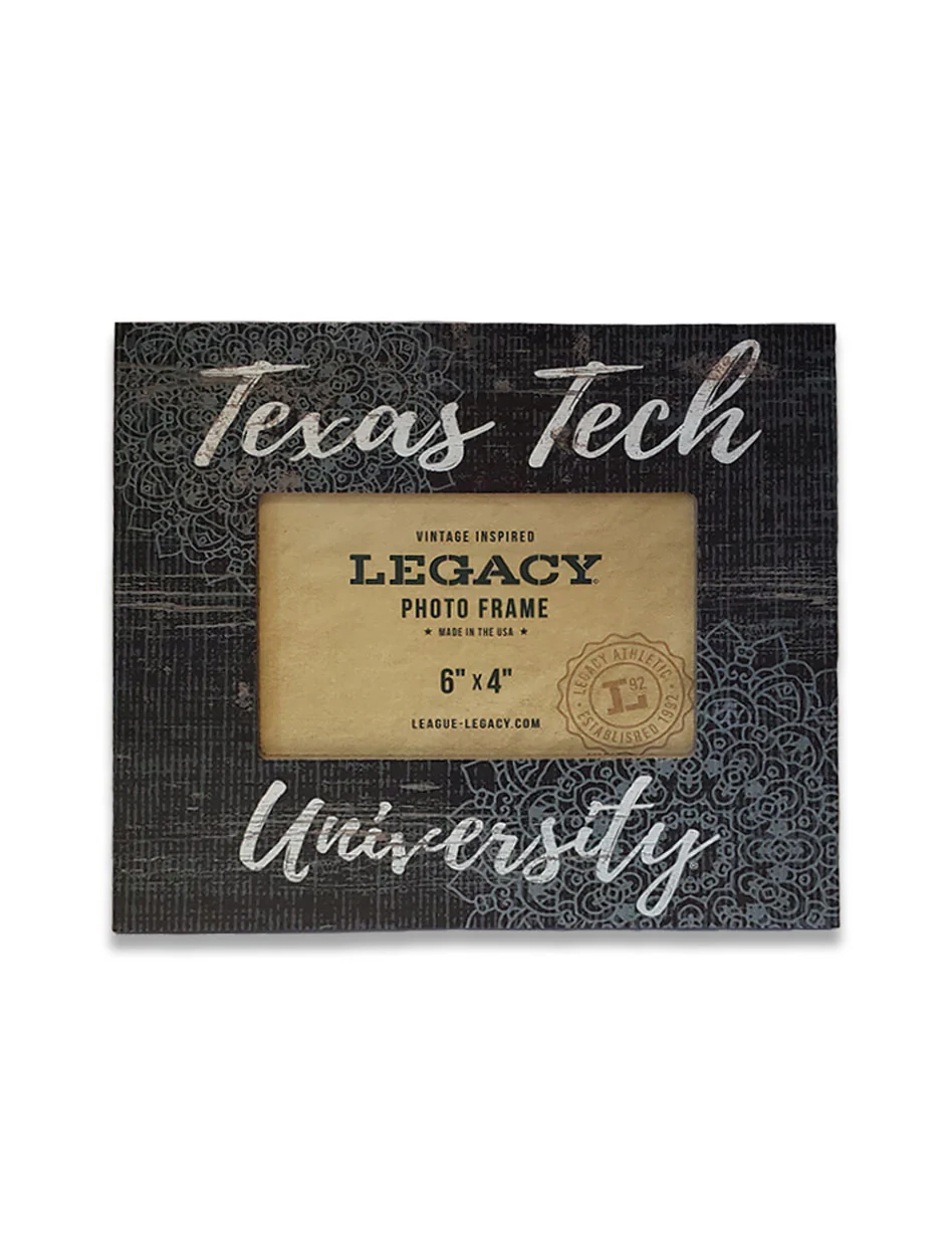 Texas Tech "Mandala" 4"x6" Picture Frame