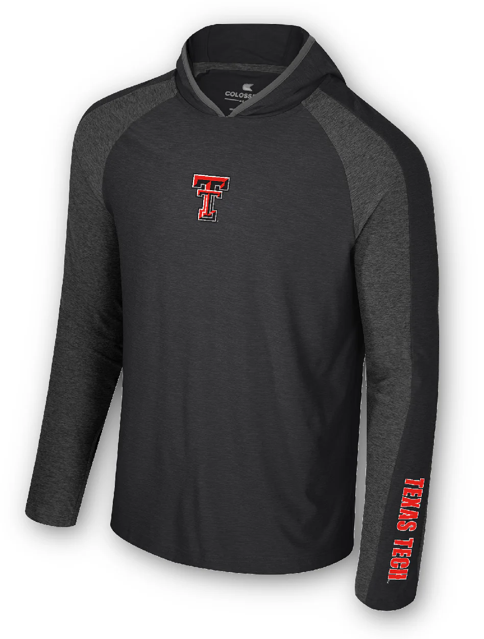 **Texas Tech "Marty" Hooded Long Sleeve Shirt