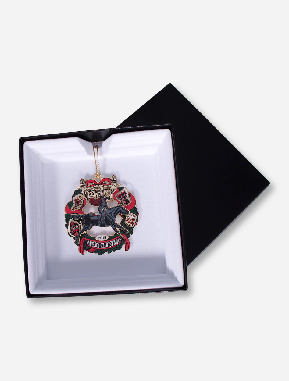 Texas Tech Masked Rider 2015 Collector's Christmas Ornament - Image 2