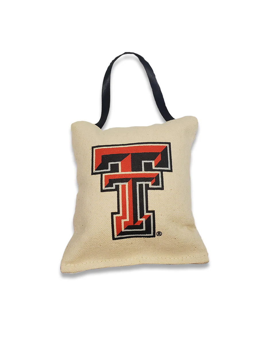 Texas Tech "Masked Rider" Canvas Ornament - Image 2