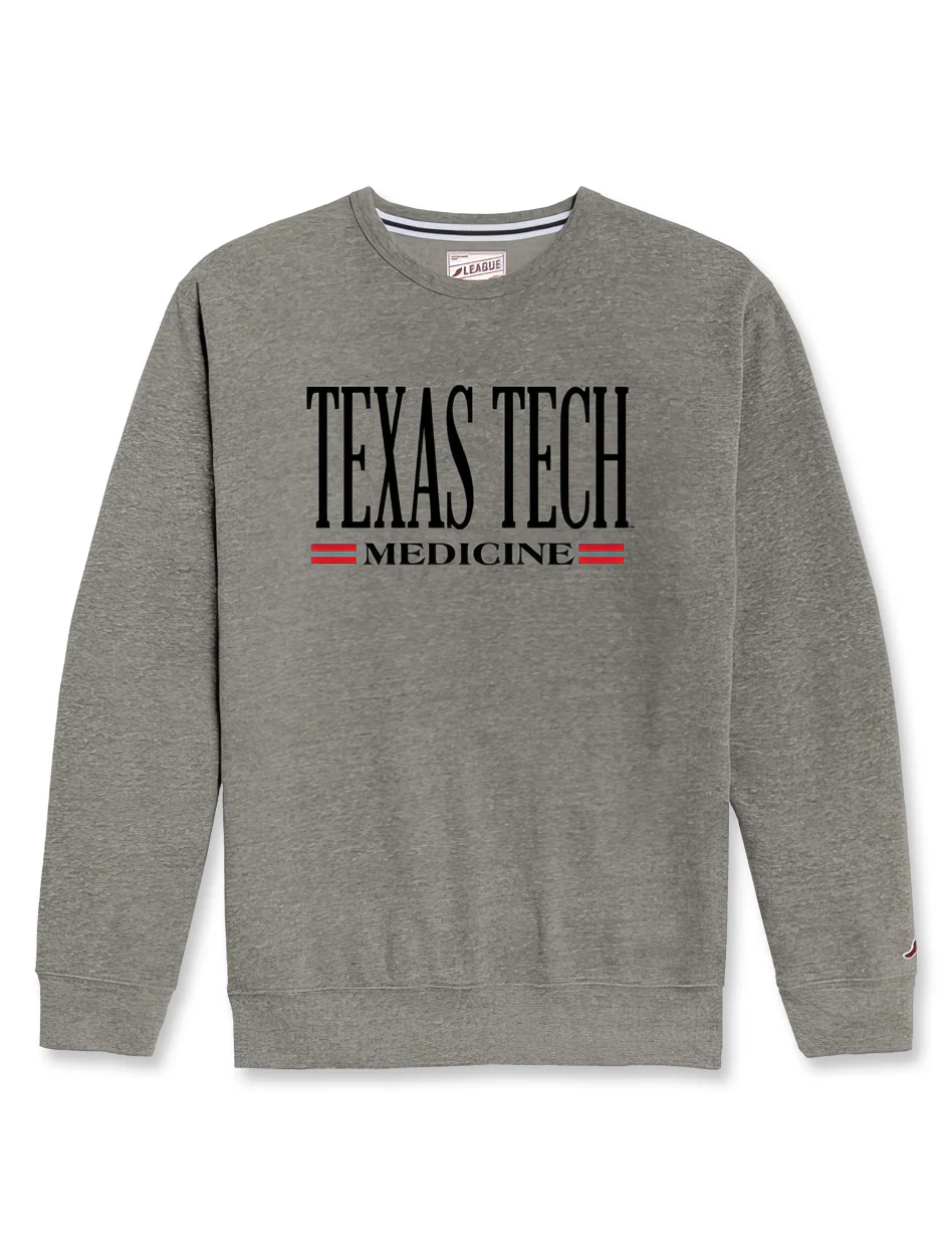 Texas Tech Medicine Tri-Blend Crewneck Sweatshirt