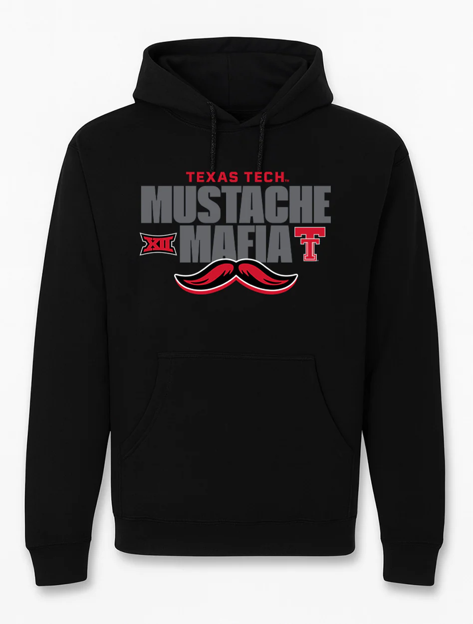 Texas Tech "Mustache Mafia" Hood
