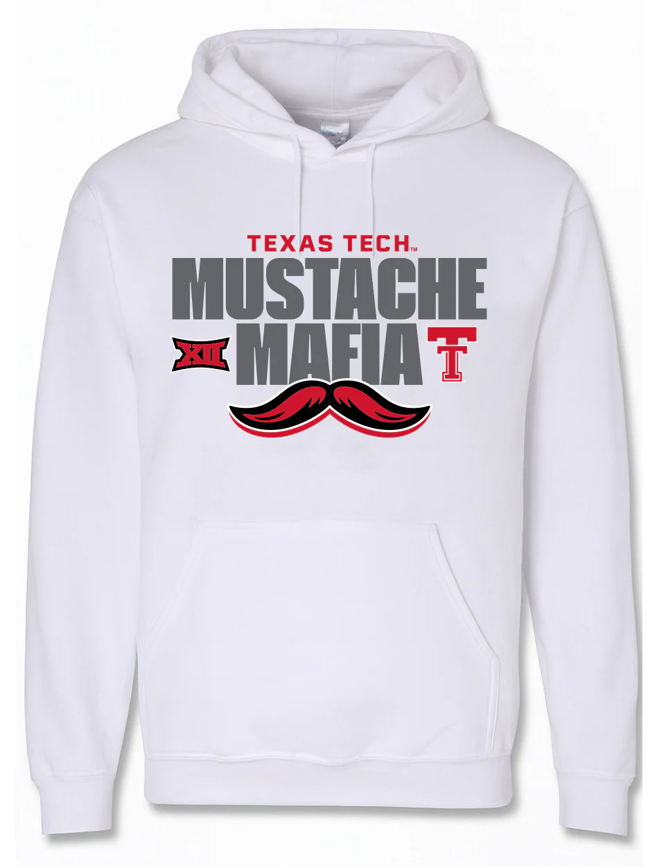 Texas Tech "Mustache Mafia" Hood - Image 3