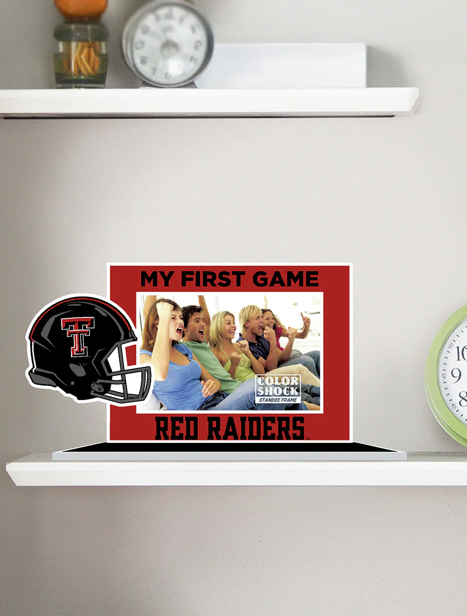 Texas Tech "My First Game" Standee Frame