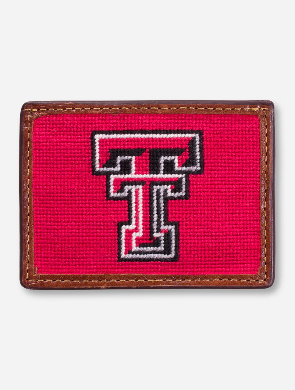 Texas Tech Needle Point ID Holder