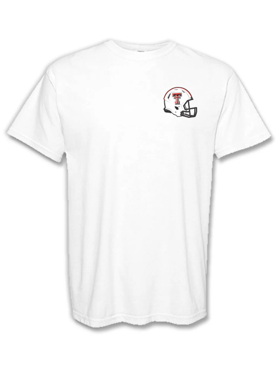 Texas Tech Official ESPN College Gameday "Wreck'Em Live" White T-Shirt - Image 2