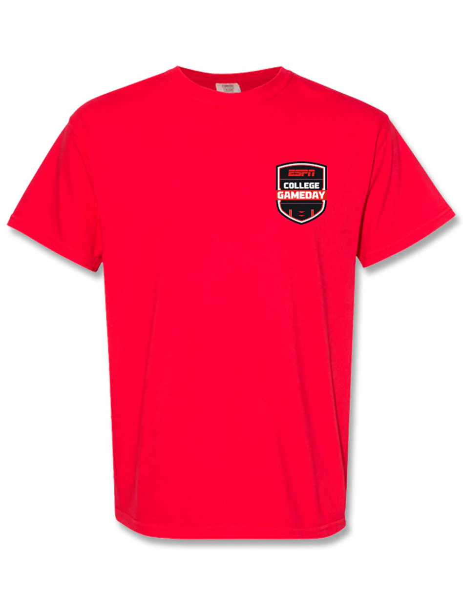 Texas Tech Official ESPN College Gameday "Live From Lubbock" Red T-Shirt - Image 2