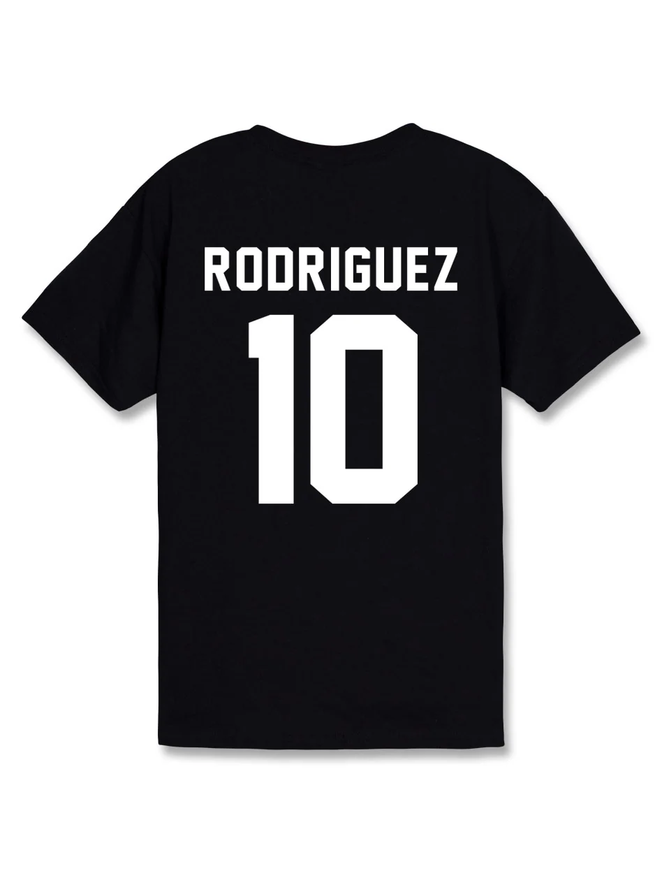 Texas Tech Official Football NIL "Fear the Stache" Jacob Rodriguez YOUTH Short Sleeve T-Shirt - Image 3