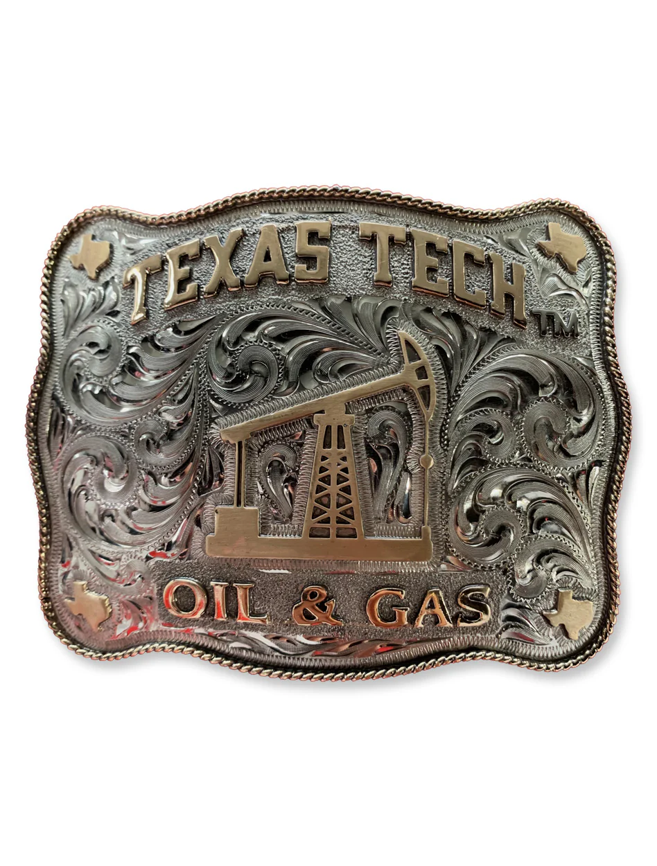 Texas Tech Oil & Gas Special Edition Belt Buckle