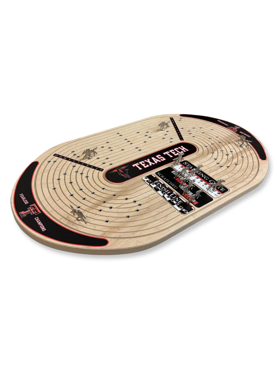 Texas Tech Oval Horse Track Dice Game - Image 2