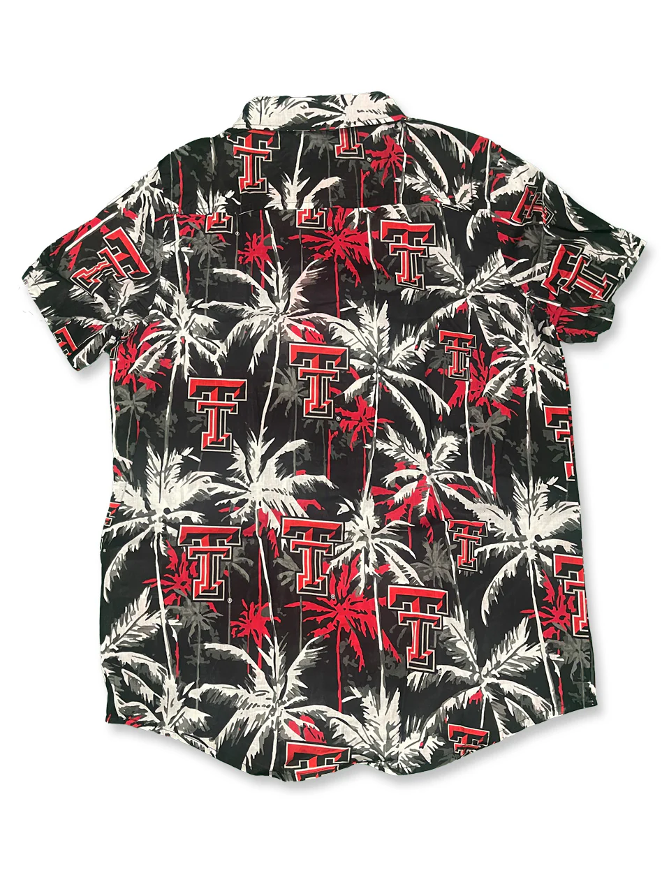 Texas Tech "Palm Tree" Team Color Button Down Shirt - Image 2