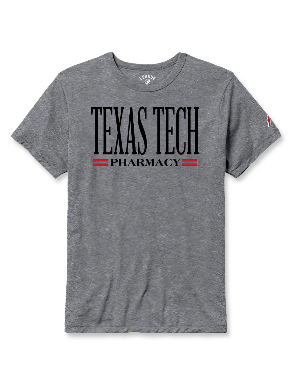 Texas Tech "Pharmacy" Short Sleeve Tri-Blend T- Shirt