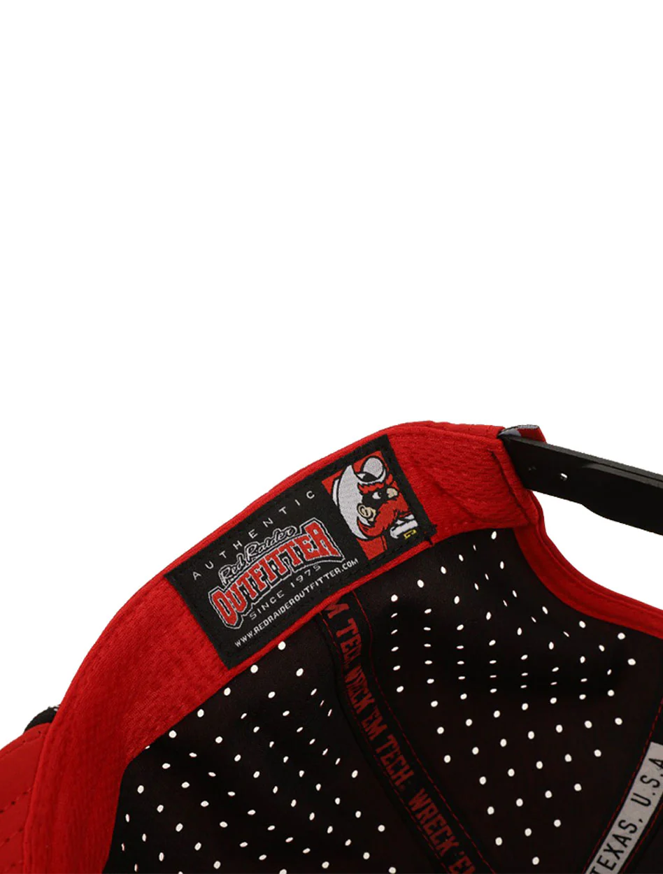 Dark Horse Texas Tech "PJM" Red Corded Sport Snapback Cap - Image 5