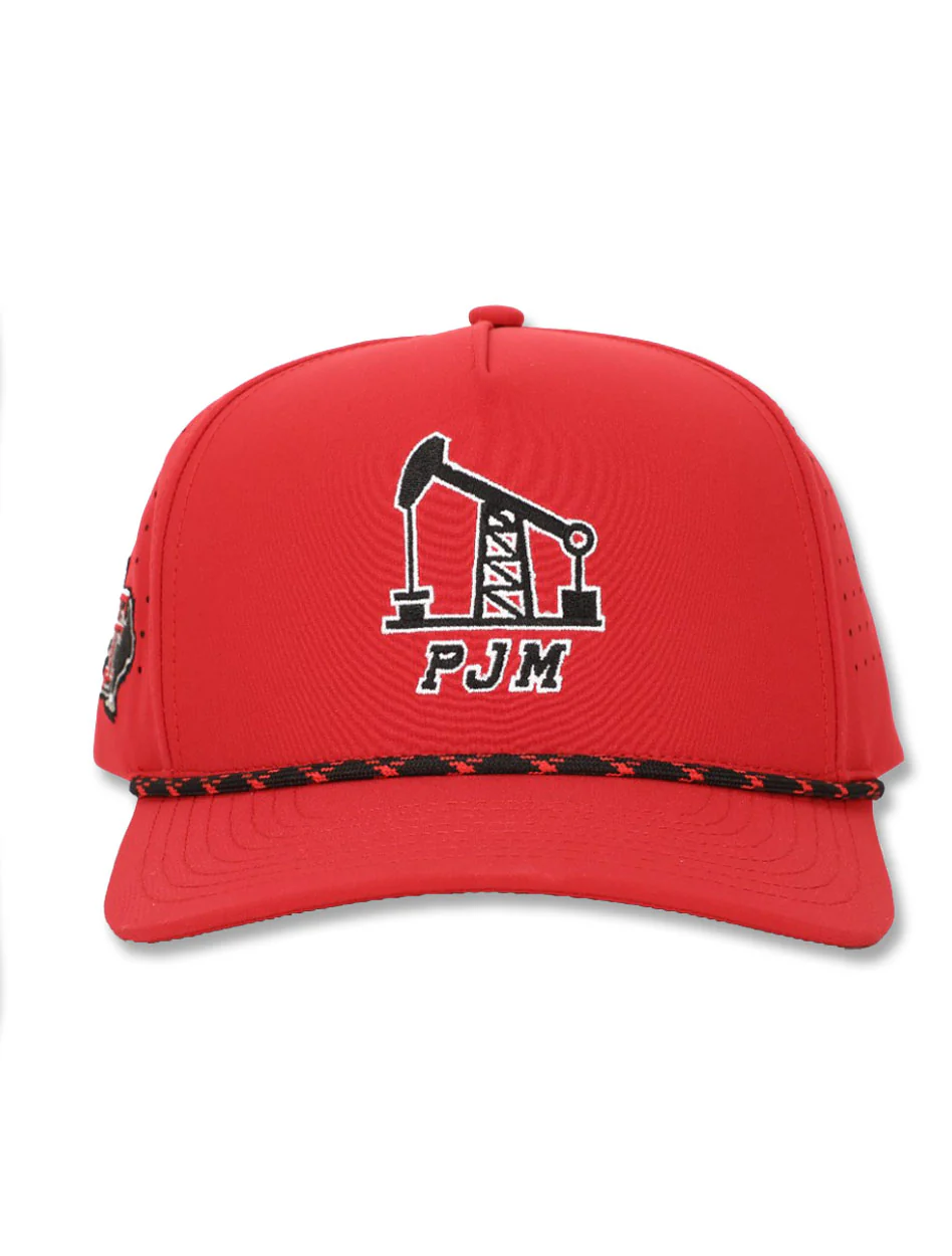 Dark Horse Texas Tech "PJM" Red Corded Sport Snapback Cap - Image 6