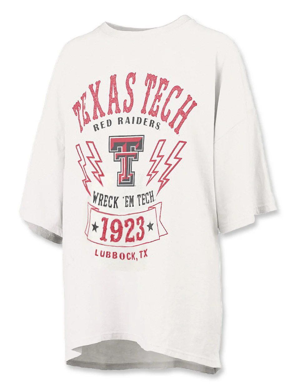 Texas Tech Press Box "Citrus Park" Oversized Women's T-Shirt