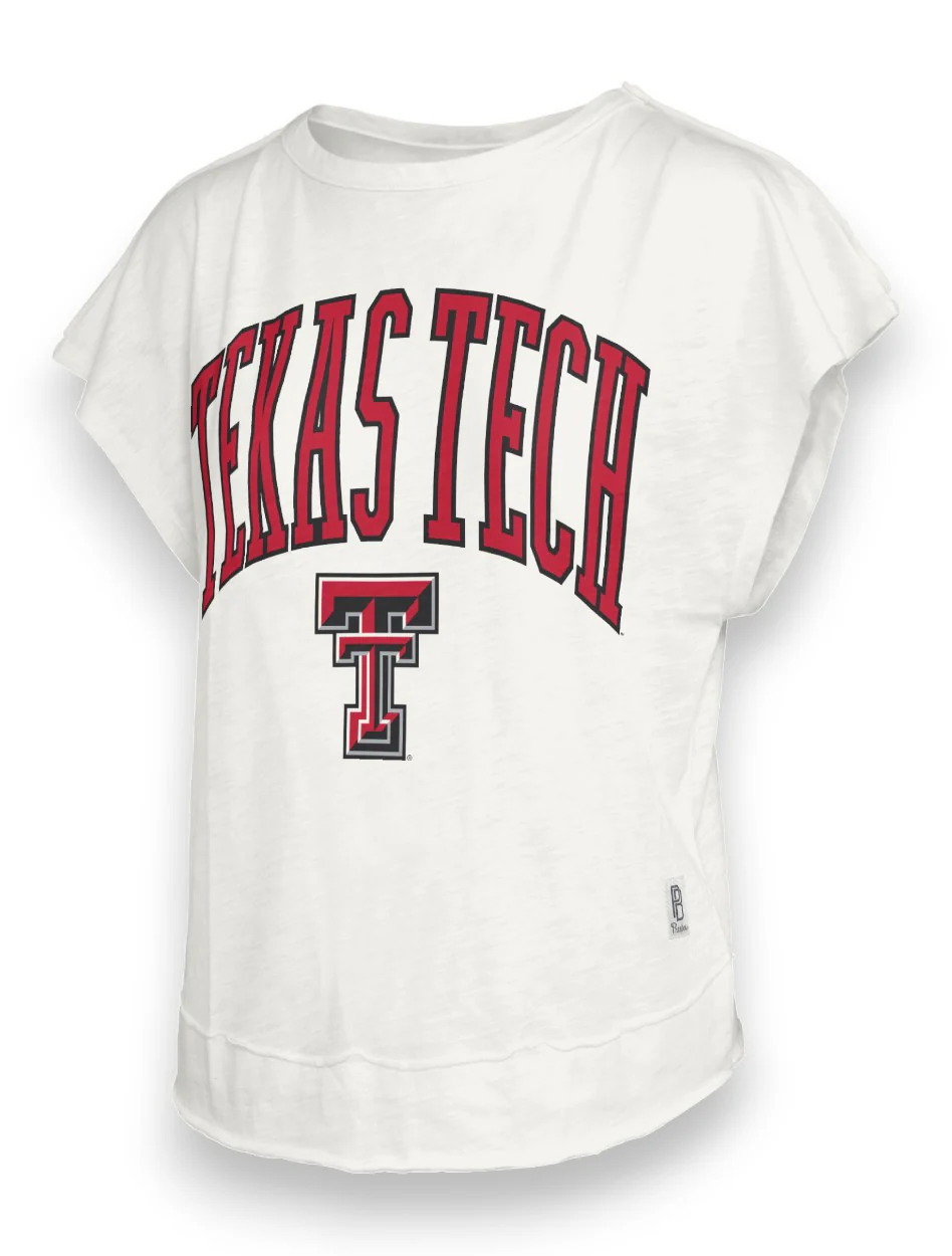Texas Tech PressBox "Nelson Movement" Open Back Slub T-Shirt