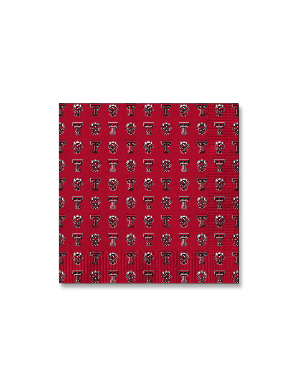 Texas Tech Raider Red Custom 25pk Napkins - Image 3