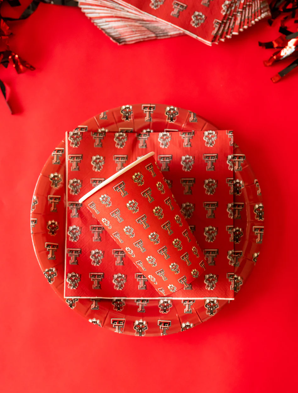 Texas Tech Raider Red Custom 25pk Napkins - Image 4