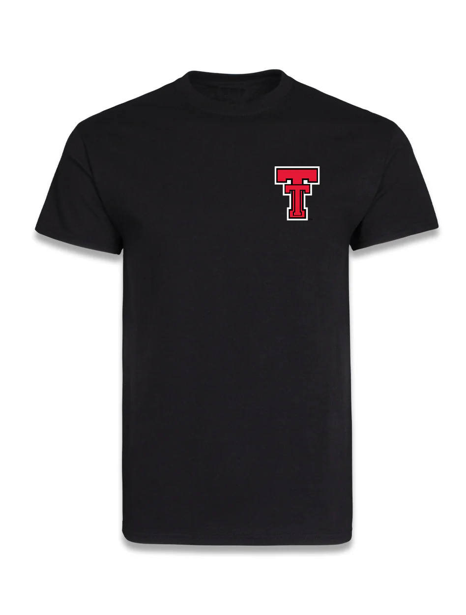 Texas Tech "Raider Red Helmet" Short Sleeve T-shirt - Image 2