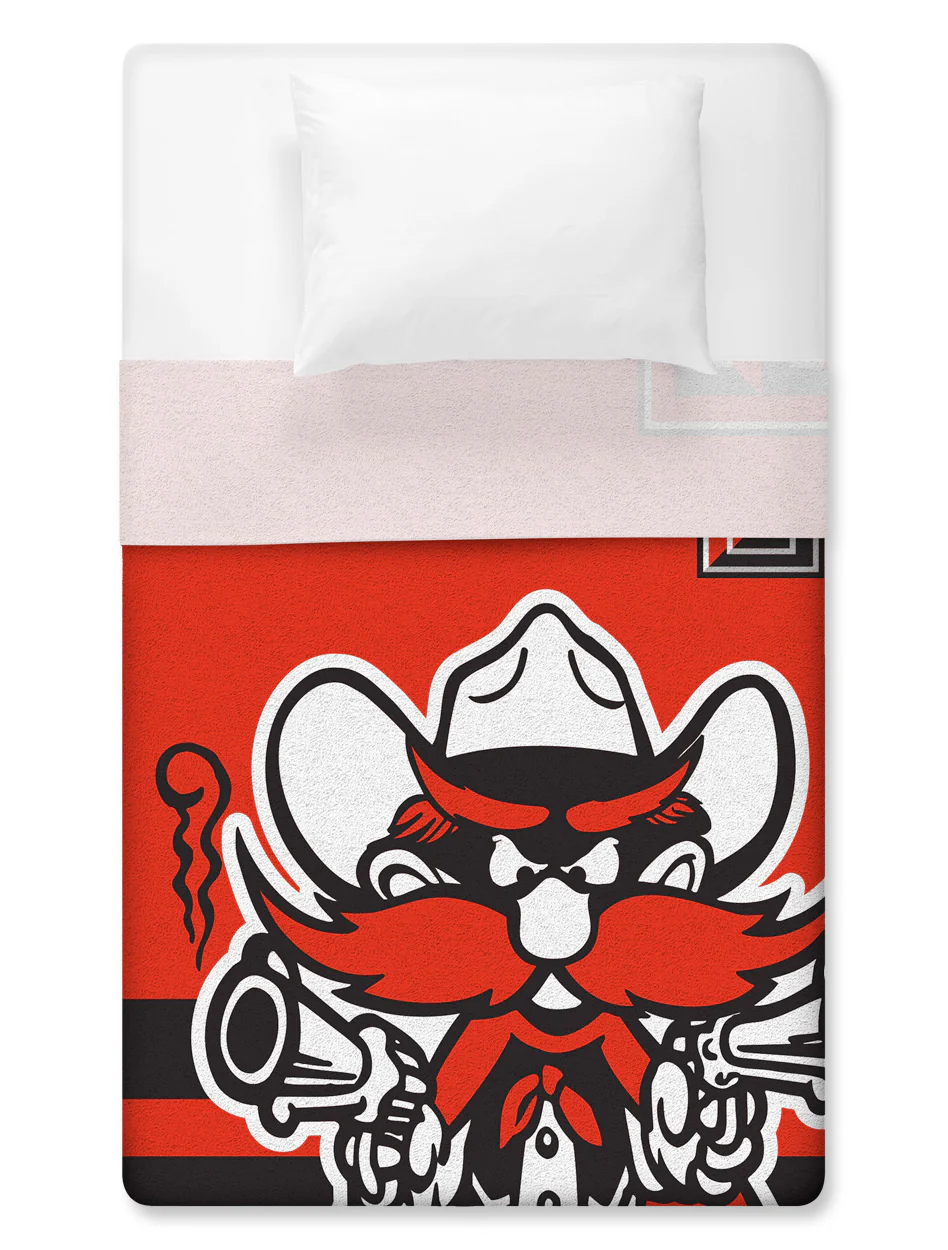 Texas Tech Raider Red Sleep Squad 60 x 80 Throw - Image 3