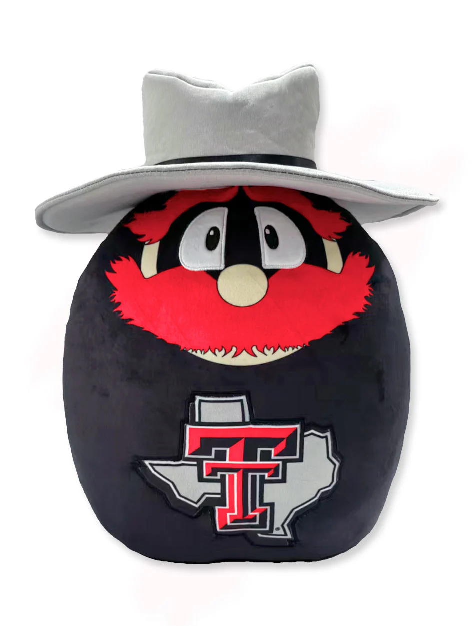 Texas Tech Raider Red Squishy Pillow