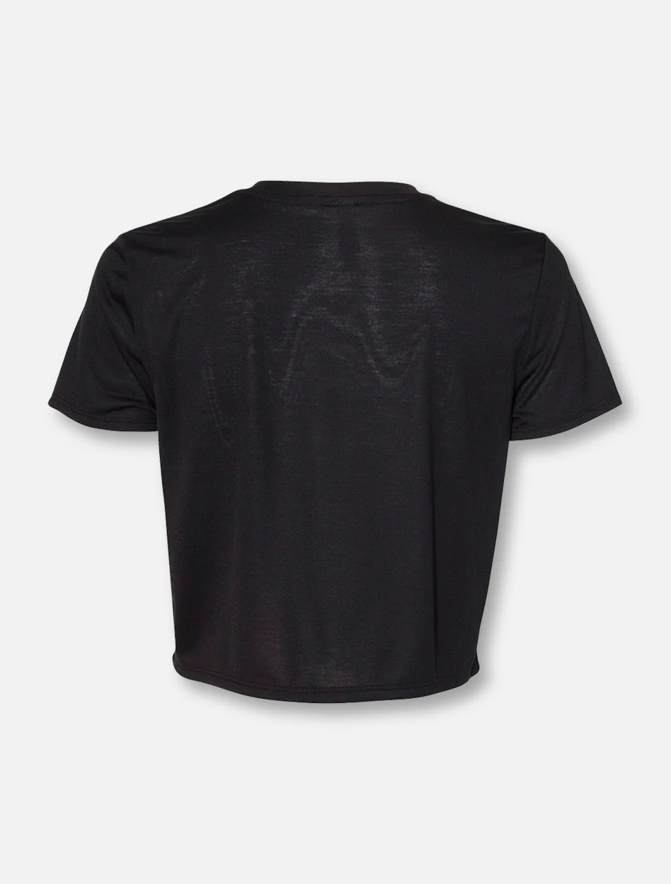 Texas Tech Raider Red "Stones Magazine" Crop Tee - Image 2