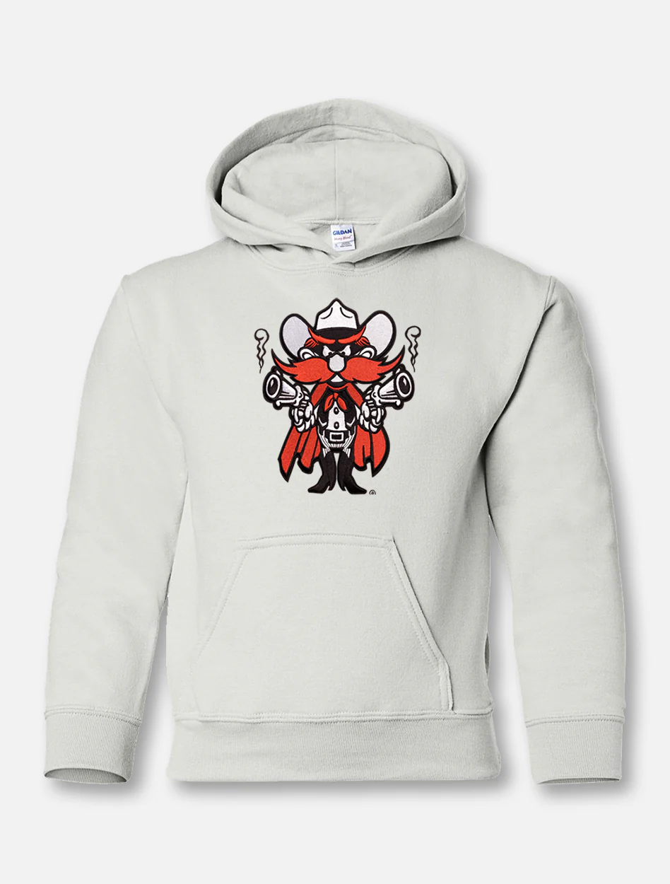Texas Tech Raider Red Twill YOUTH Hoodie - Image 5
