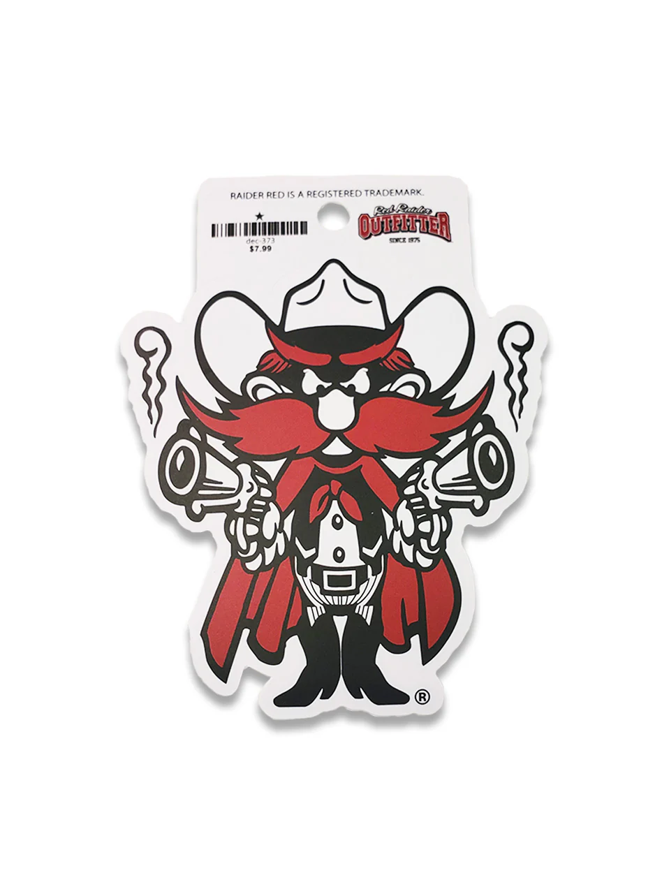 Texas Tech "Raider Red" Vinyl Decal