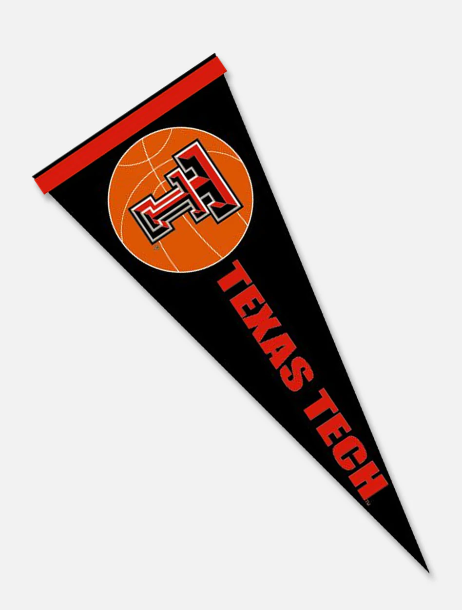 Texas Tech Red Raider Basketball 12'x30" Pennant