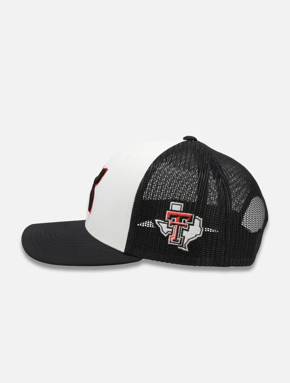 Texas Tech Red Raiders 2 Tone Hooey Cap with Hooey Logo and Pride on Side Snapback Cap - Image 3
