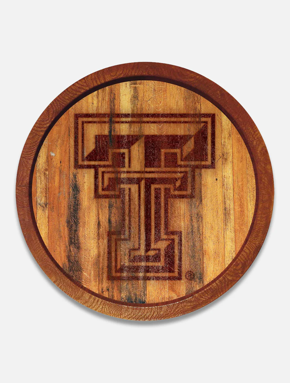 Texas Tech Red Raiders 20" Double T Barrel Sign