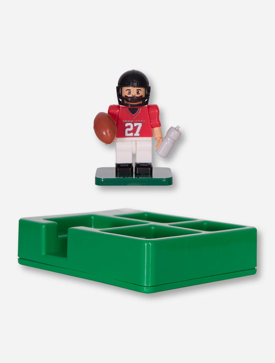 Texas Tech Red Raiders #27 Wes Welker Minifigure - Image 3