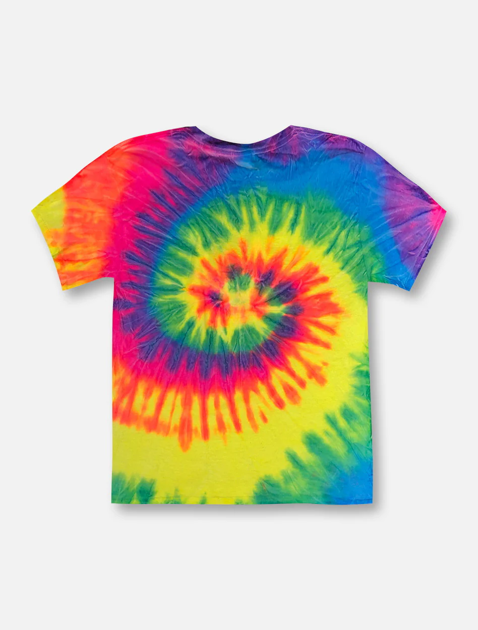 Texas Tech Red Raiders Arch Over Raider Red TODDLER Tie Dye T-Shirt - Image 2