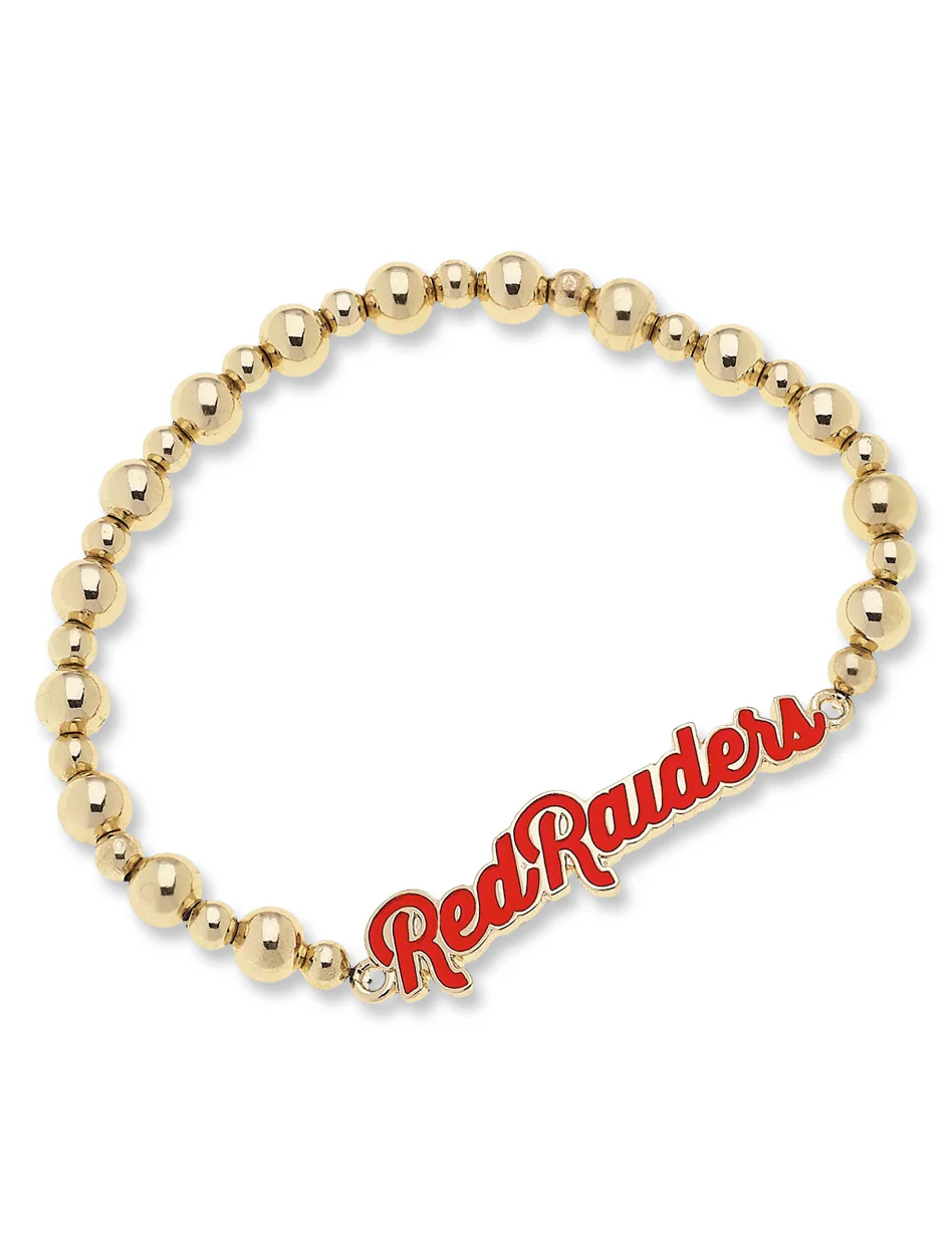 Texas Tech Red Raiders Autograph Enamel Stretch Bracelet