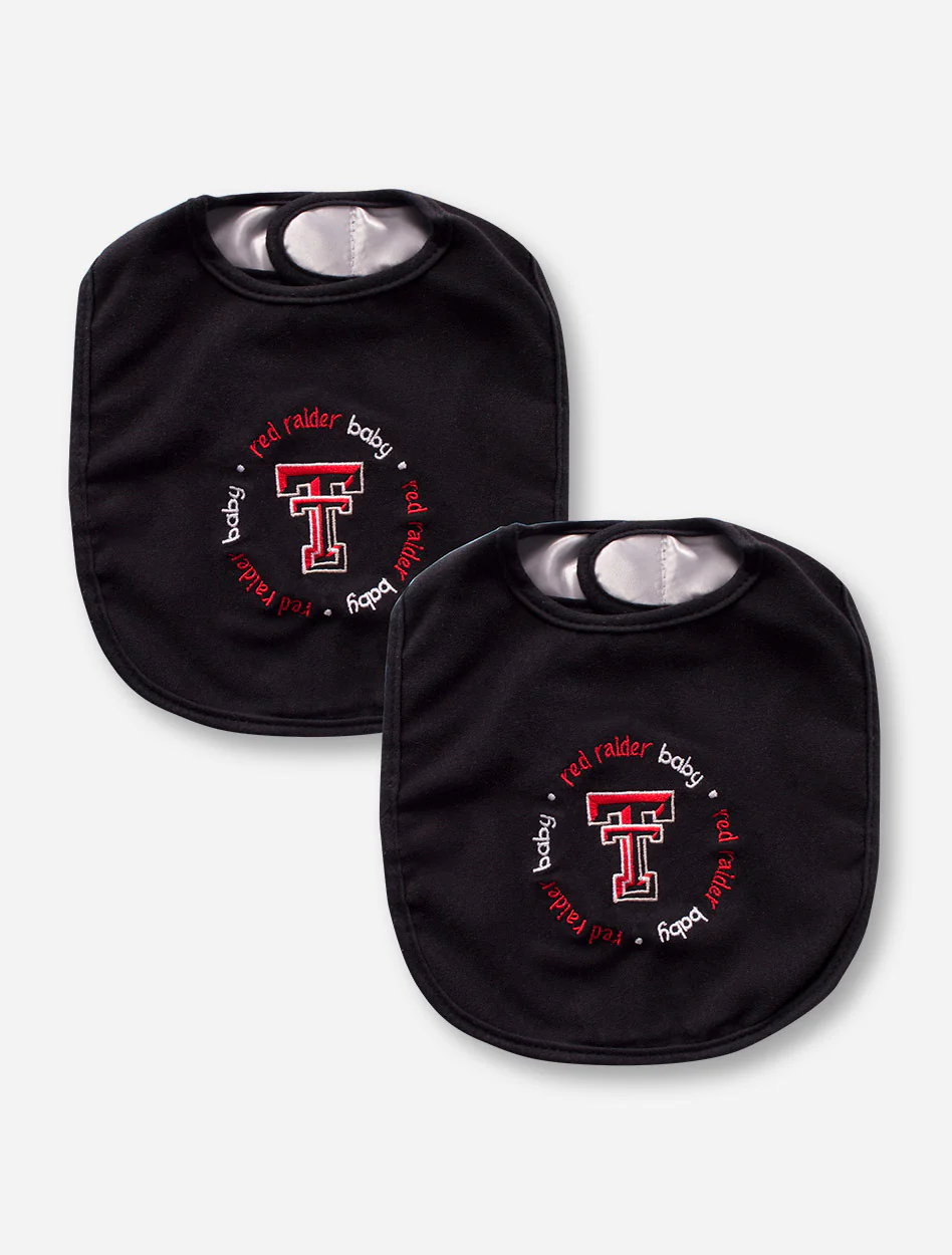 Texas Tech Red Raiders Baby Bib Set