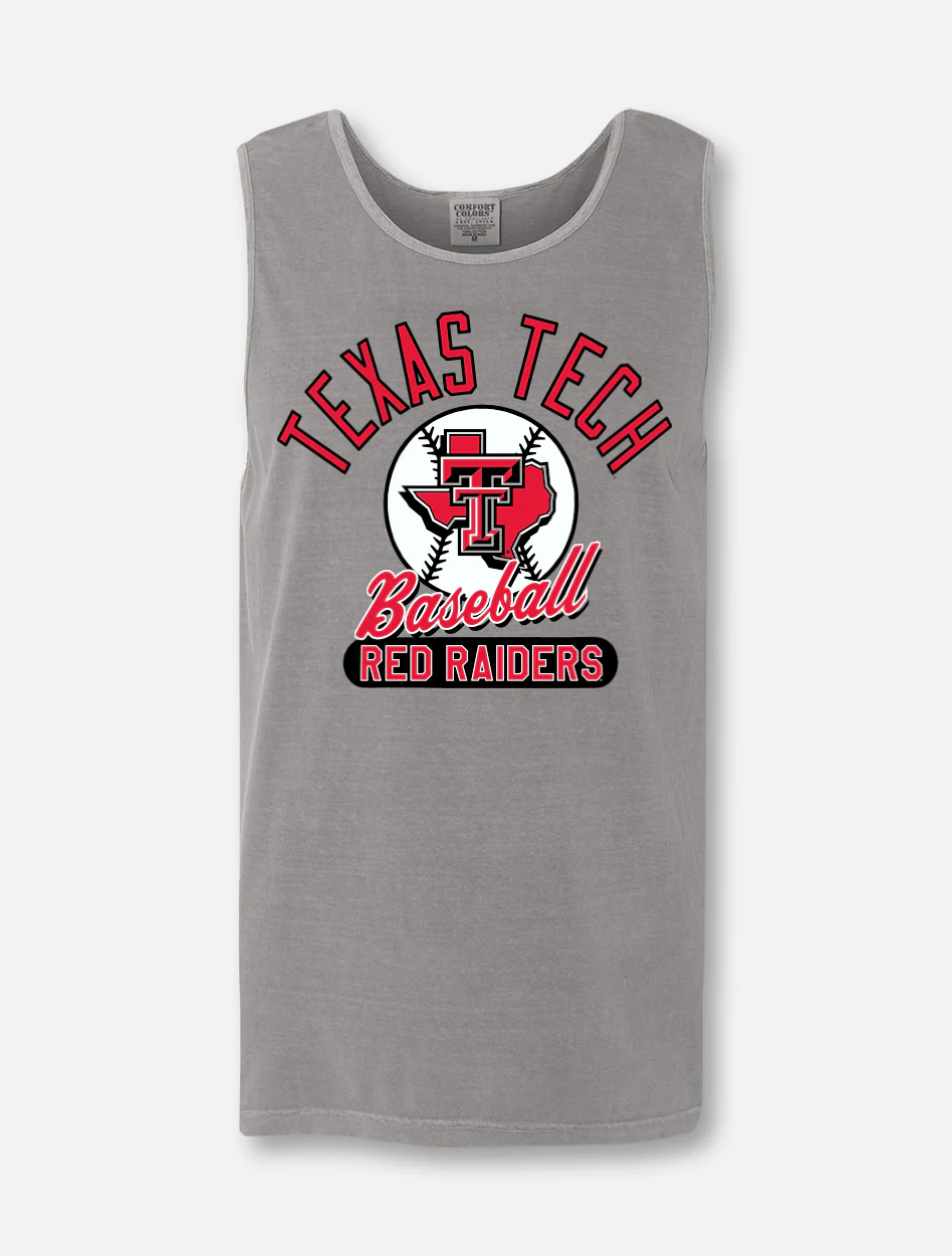 **Texas Tech Red Raiders Baseball "Crank it" Tank Top