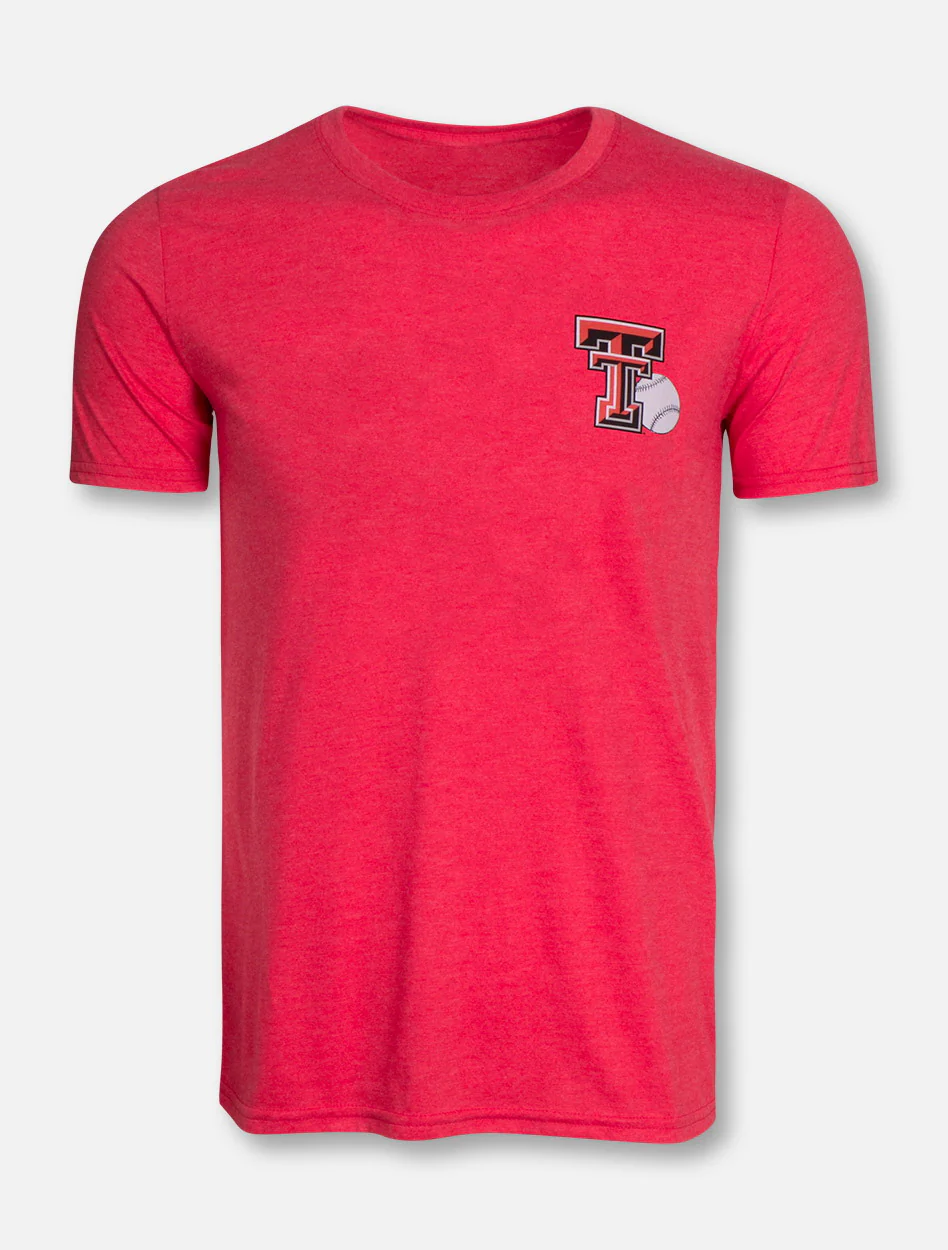 Texas Tech Red Raiders Baseball Glove T-Shirt - Image 2