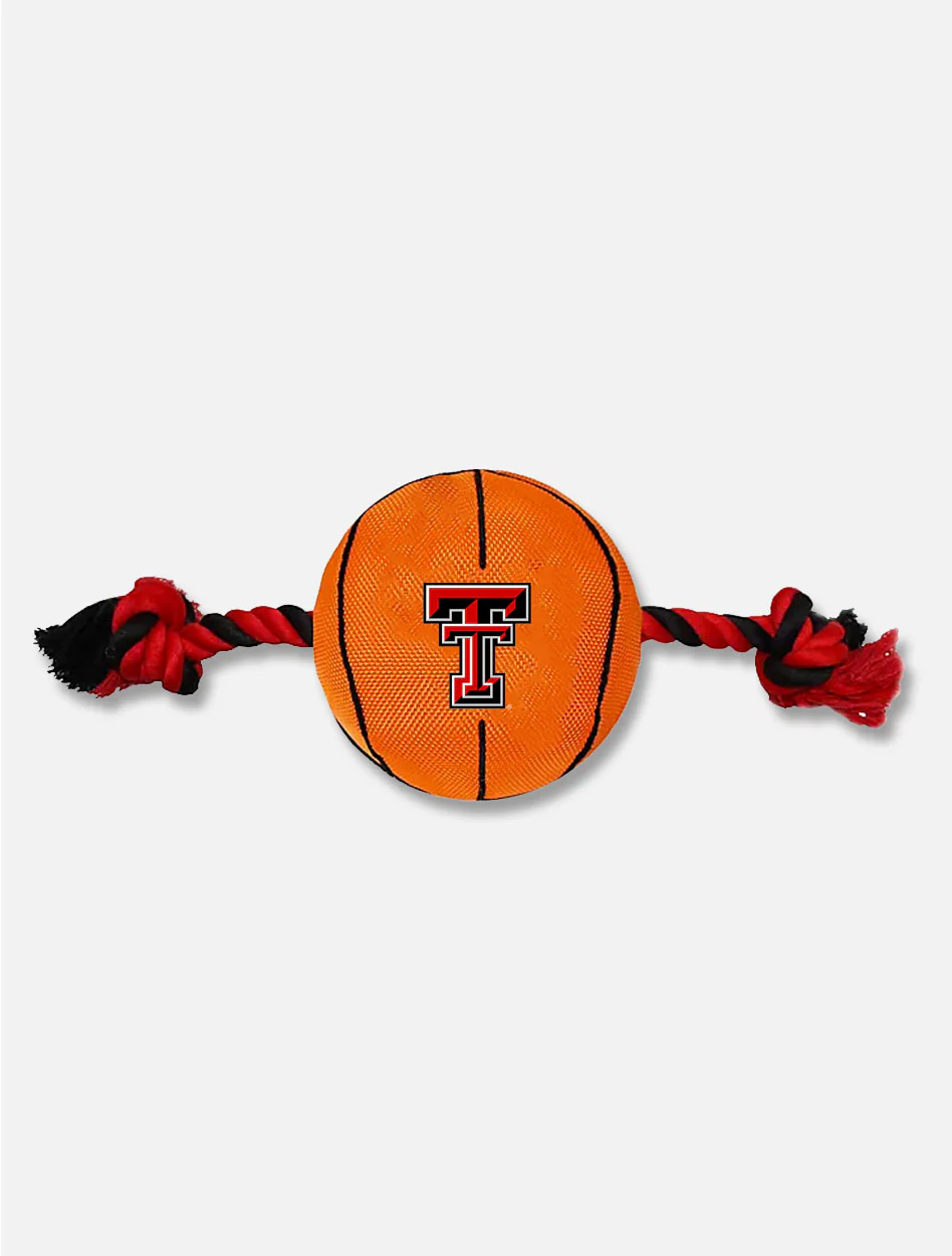 Texas Tech Red Raiders Basketball Rope Pet Toy