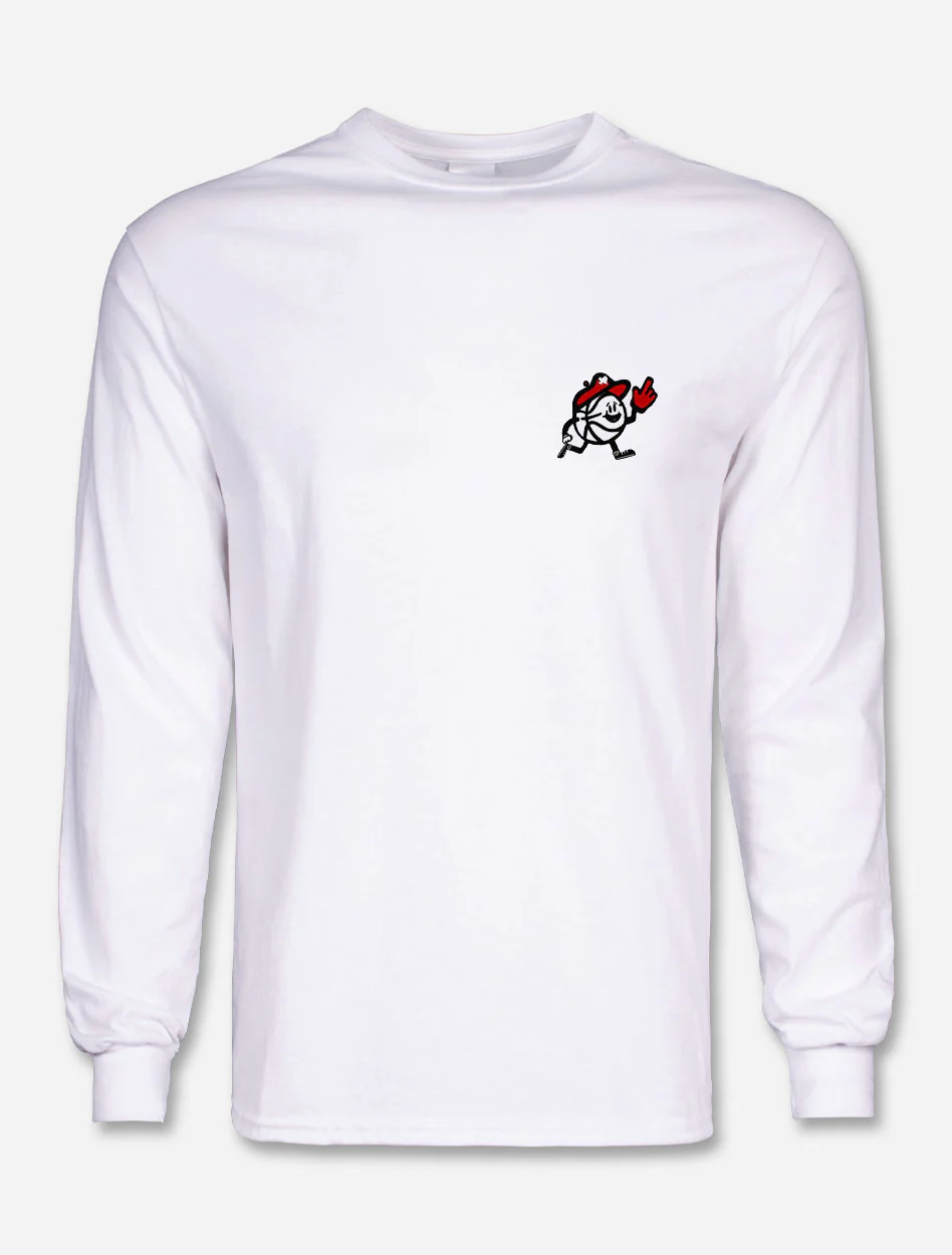Texas Tech Red Raiders "Basketball Toon Sports" Long Sleeve T-Shirt - Image 2