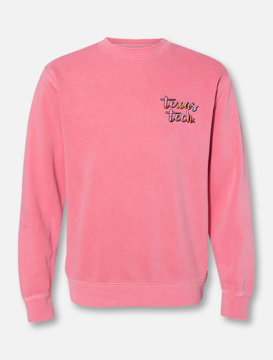 Texas Tech Red Raiders "Canyon Sunset" Crew Pullover - Image 2