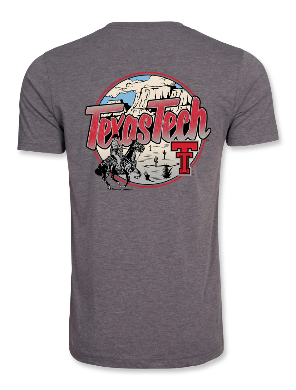 Texas Tech Red Raiders "Caprock" Heather Grey T-Shirt