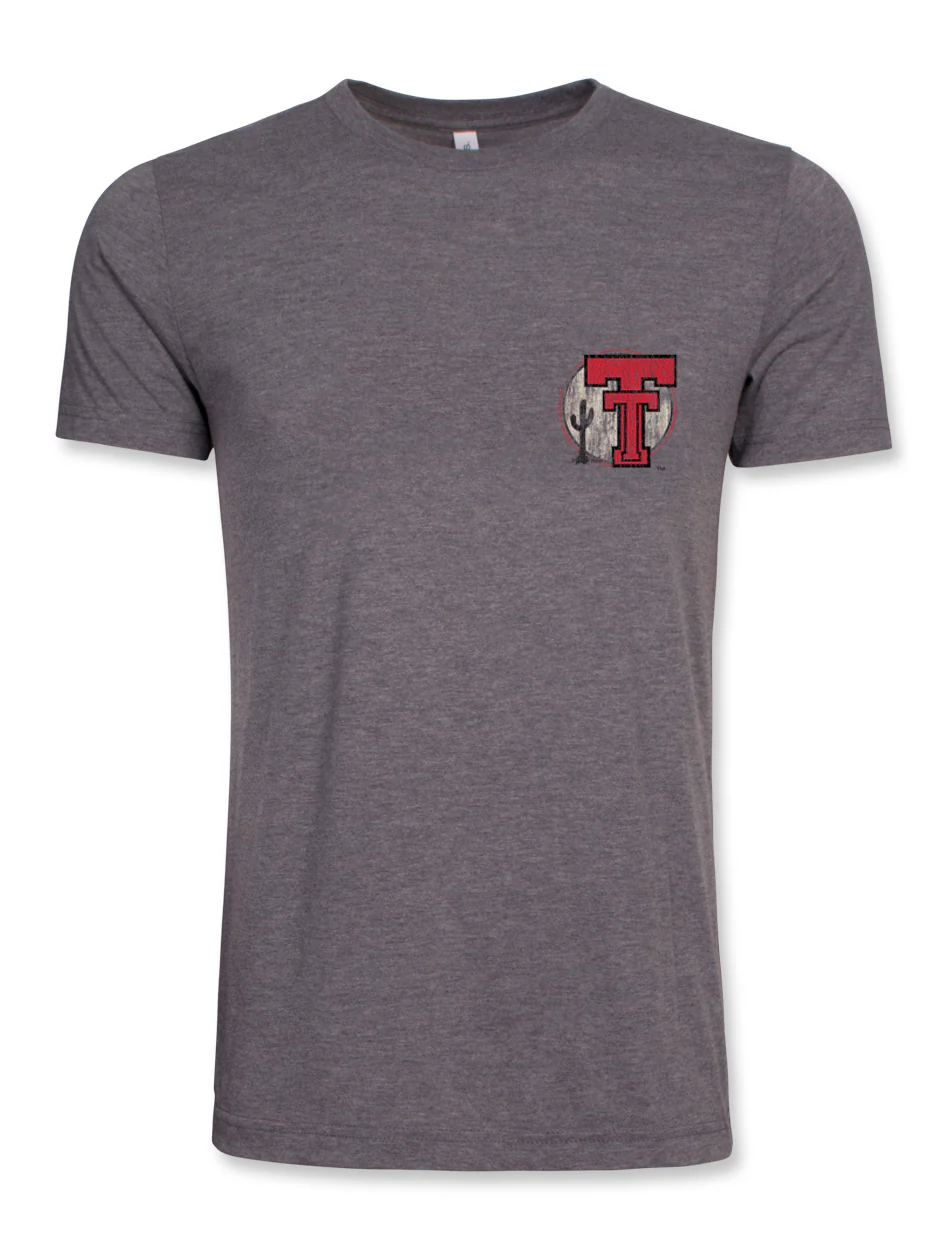 Texas Tech Red Raiders "Caprock" Heather Grey T-Shirt - Image 2