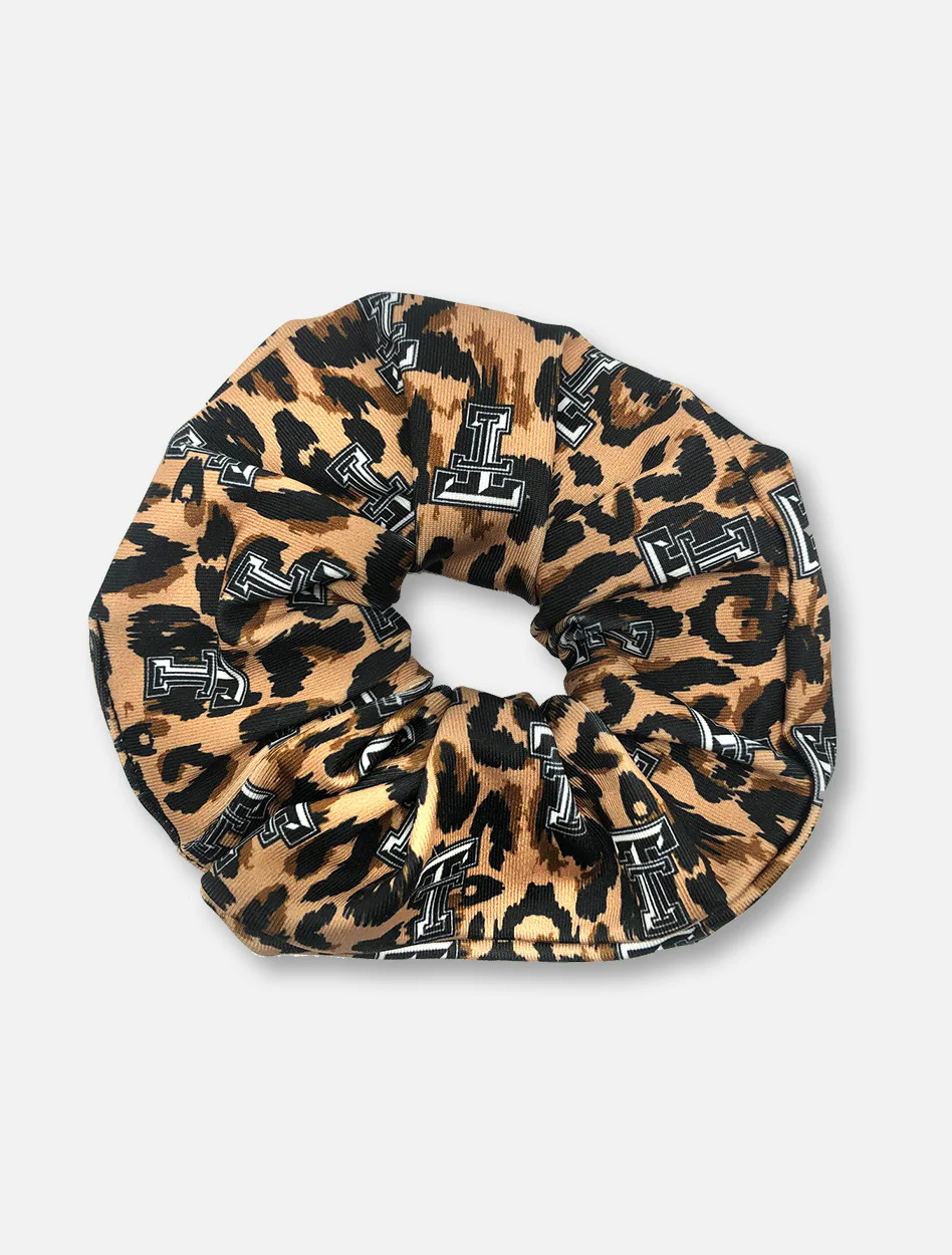 Texas Tech Red Raiders Cheetah Scrunchie