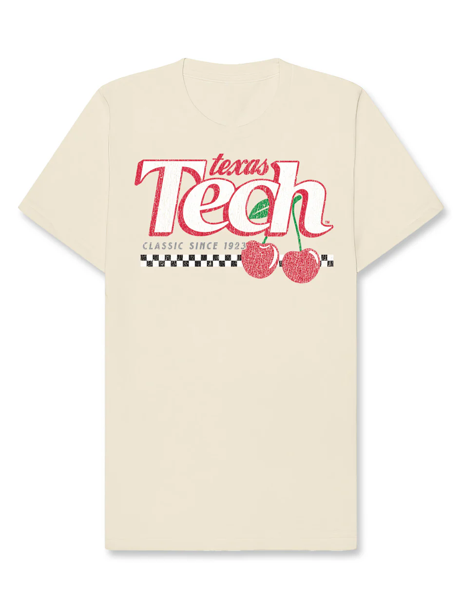 Texas Tech Red Raiders "Cherry Bomb" One-Size Oversized T-Shirt
